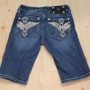 Miss Me Bermuda shorts